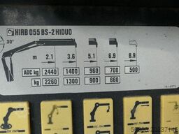 MAN 8.220 TGL BB, Hiab 055 BS-2, Greifer, AHK, Funk