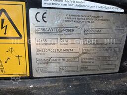 JCB 550-80 WM / 4X4 / 5ton / 8m / German