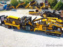 FABO Mobile Crushing Plant Mobile Vertical Impact Crushing Plant