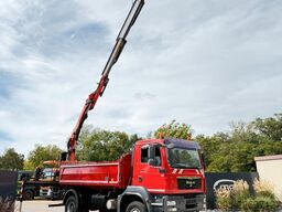 MAN TGM 18.290 4x4 Kipper KRAN 14m FUNK AHK