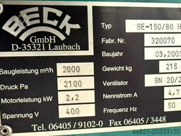 BECK BE-150/80 H
