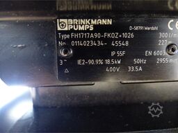 Siemens Brinkmann  Motor mit  Drehstrommotor + Steuerung