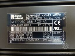 Indramat Rexroth  MHD095C-058-PG0-AN Per. Magnet Motor SN: MHD095-00086 ungebr.