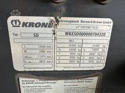 Krone 40FT High Cube Chassis / BPW / Trommel / NL-Cha...