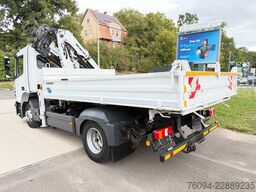 MERCEDES-BENZ Atego 818 Kipper KRAN 14m SEILWINDE FUNK AHK