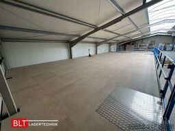 5x10m Lagerbühne , Belastung : 500kg/qm Unterkante: 2,5m , ca. 50qm Systembühne