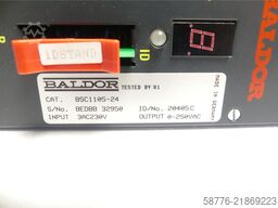 Baldor BSC1105-24 INPUT 3AC230V ID/No: 20405C SN:BEDBB32950 -neuwertig-