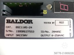 Baldor BSC1105-24 Servoantrieb INPUT 3AC230V ID/No: 20405C SN: 1995MG27553