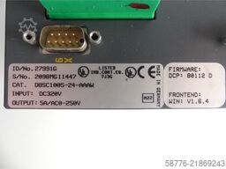 Baldor DBSC1005-24-AAAW Servoantrieb INPUT ID/No: 27991G SN: 2098MG11447