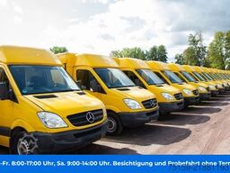 mercedes-benz SPRINTER 310 CDI MAXI EURO-5 KOFFER DURCHGANG REGALE KAMERA