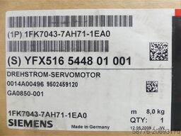 Siemens 1FK7043-7AH71-1EA0 Motor SN: YFX516544801001 --
