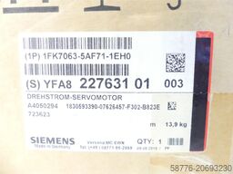 Siemens 1FK7063-5AF71-1EH0 Motor SN: YFA822763101003 - ! -