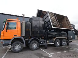 Mercedes-Benz ACTROS 4144 8X4 RSP 10M3 SAUGBAGGER SUCTION VACUUM
