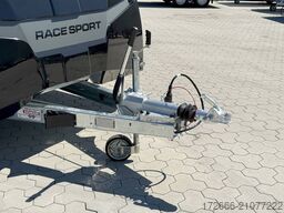 Brian James Trailer RACE SPORT 341-5521-35-2-12-B 550X210X196CM 3500KG GESCHLOSSENER AUTOTRAILER | SCHWARZ