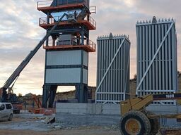 Polygonmach PBA200 200 tph asphalt plant, enrobage, asfalto