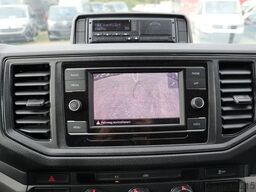 VOLKSWAGEN Crafter 55 Doka Kipper + Kran (Fa. Schoon) *AHK