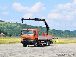RENAULT KERAX 410 * HIAB 144 B-3 HIDUO / 6x4 * TOP