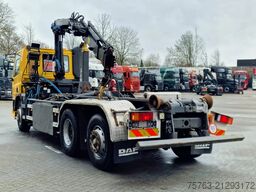 DAF CF 250 6x2*4 - Hooklift - HIAB 102 Crane - Manu...
