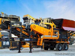 FABO Mobile Crushing Plant MIC-100 SEMI-MOBILE IMPACT CRUSHER