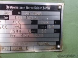 DAIMLER - BENZ STROMAGGREGAT / NOTSTROMAGGREGAT