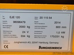 Jungheinrich EJE 120 Batterie Bj2023