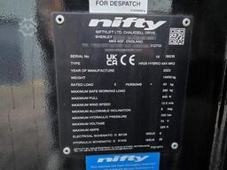 Niftylift HR28 HR28 HYBRID 4x4 MK2 Hybrid, 4x4 Drive, 28m Wo