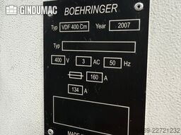 VDF Boehringer VDF 400 CM