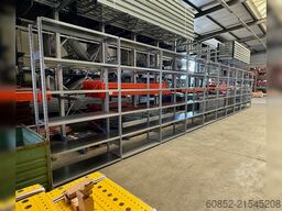 13 lfm SSI Schäfer R3000 Fachbodenregal 249cm hoch, 50cm tief, 6 Lagerebenen