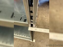 13 lfm SSI Schäfer R3000 Fachbodenregal 249cm hoch, 50cm tief, 6 Lagerebenen