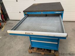 Armoire de rangement d'atelier LISTA 7 tiroirs