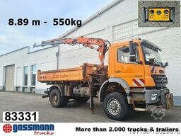 Mercedes-Benz Axor 1828 AK 4x4, Winterdienstausstattung, Kran