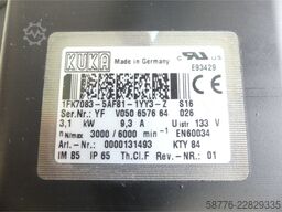 KUKA 1FK7083-5AF81-1YY3-Z S16 Servomotor SN: YFV050657664026