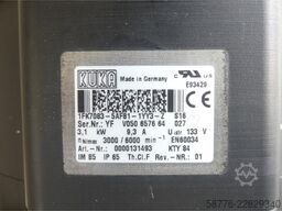 KUKA 1FK7083-5AF81-1YY3-Z S16 Servomotor SN: YFV050657664027