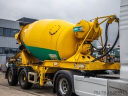 IMER BETON MIXER/MALAXEUR/MISCHER-10M3- STEERING AXLE
