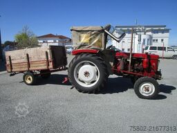 RENAULT SUPER 6 -R7050- 4xNeu Bereift+mit Anhänger*