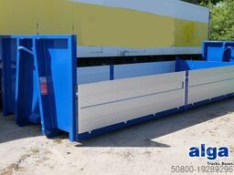 alga, Abrollcontainer, Pritsche, 13m³, Bordwände