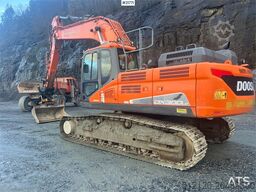 Doosan Dx300lc-5 Gravemaskin m/ rototilt og pusseskuffe