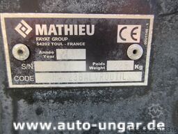 Mathieu MC210 Frontbesen mit Aufnahme 3. Besen
