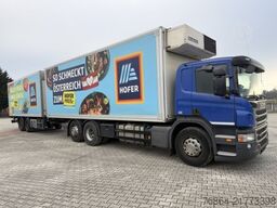 SCANIA P380   EURO 5 DAZU SCHEUWIMMER FT1119 ZENTRALACHSANHäNGER