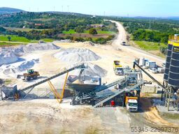 FABO Mobile Concrete Batching Plant 120 m3/h Mobile Concrete Batching Plant