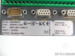 Baldor DBSC1005-GAAW-2 Servoantrieb INPUT ID/No: ASR28687G SN: 4699MG17225