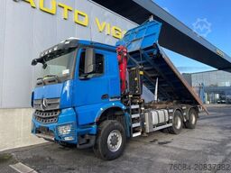 Mercedes-Benz Arocs 3342 *6x6*meegestuurd as*2zijdige kipper*...