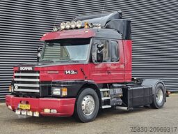 Scania T143.450 TOPLINE / TORPEDO / HAUBER / 460 cm WB