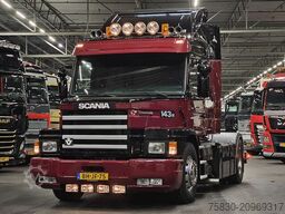 Scania T143.450 TOPLINE / TORPEDO / HAUBER / 460 cm WB