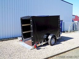 Vezeko HUSKY F 08.25 | PLANE | SCHWARZ 246X127X155CM 750KG | ABSENKER