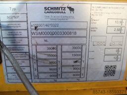 Schmitz CARG SCB3ST CoC Documents, TuV Loading Certificate