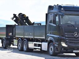 MERCEDES-BENZ ACTROS 2542 + PK18002-EH C/FUNK + Anhänger!