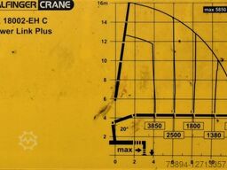 MERCEDES-BENZ ACTROS 2542 + PK18002-EH C/FUNK + Anhänger!