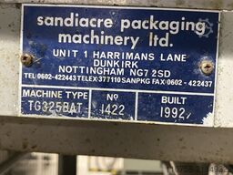 Sandiacre TG320-L Packaging Machine