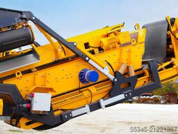 FABO Mobile impact crusher with screen